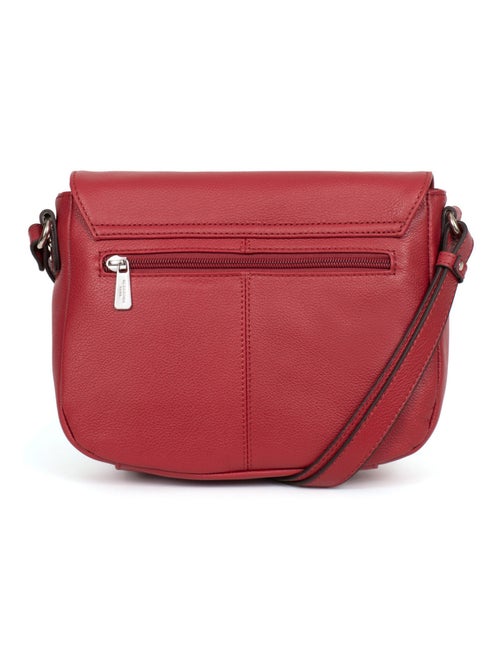Sac porté travers  Cuir CONFORT - Kiabi
