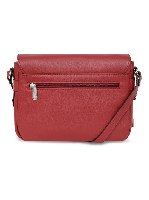 Sac porté travers  Cuir CONFORT - Kiabi