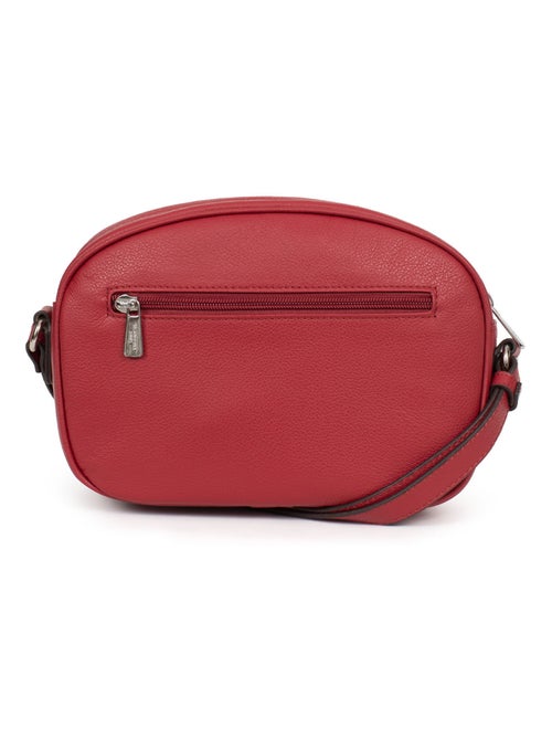Sac porté travers  Cuir CONFORT - Kiabi