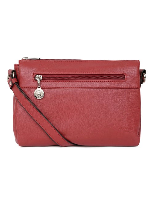 Sac porté travers  Cuir CONFORT - Kiabi