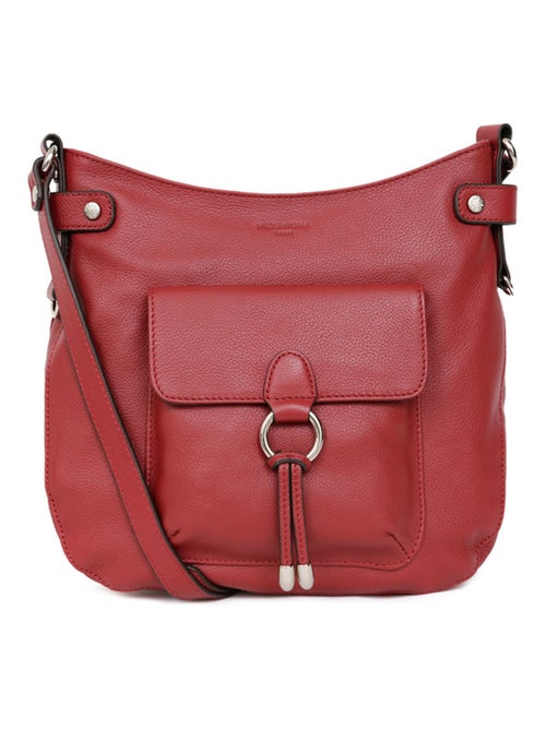 Sac porté travers  Cuir CONFORT - Kiabi