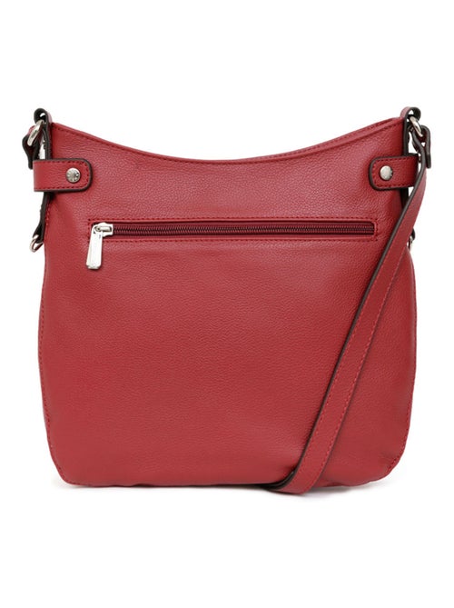 Sac porté travers  Cuir CONFORT - Kiabi