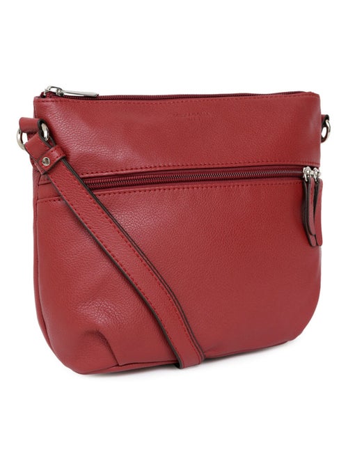 Sac porté travers  Cuir CONFORT - Kiabi