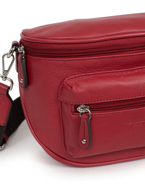 Sac porté travers Cuir CONFORT - Kiabi Sac porté travers Cuir CONFORT - Kiabi