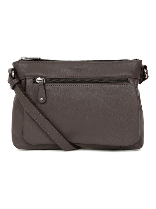 Sac porté travers  Cuir CONFORT - Kiabi