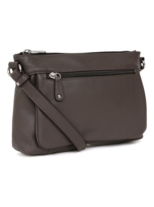Sac porté travers  Cuir CONFORT - Kiabi