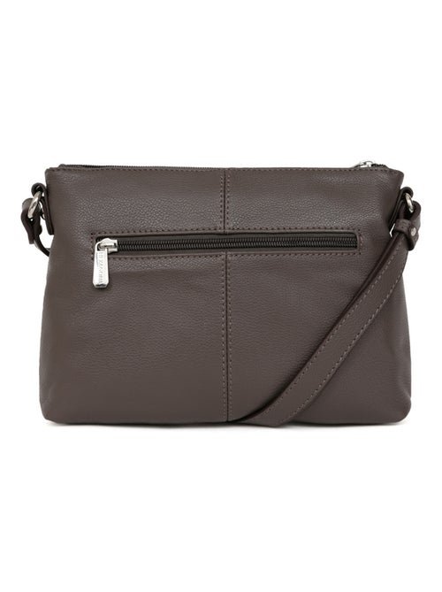 Sac porté travers  Cuir CONFORT - Kiabi