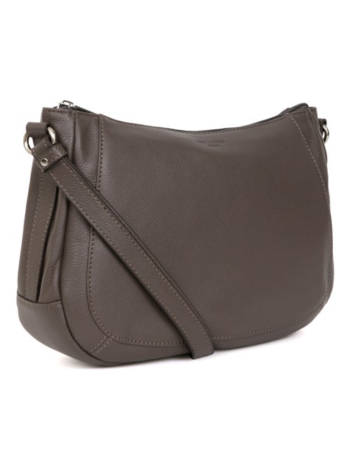 Sac porté travers  Cuir CONFORT - Kiabi