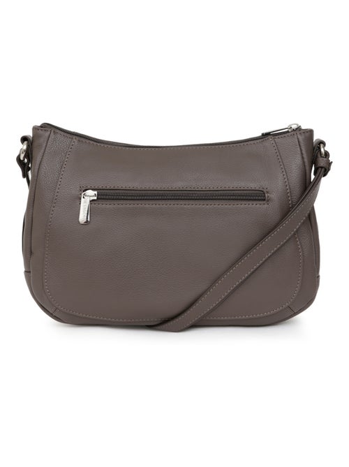 Sac porté travers  Cuir CONFORT - Kiabi