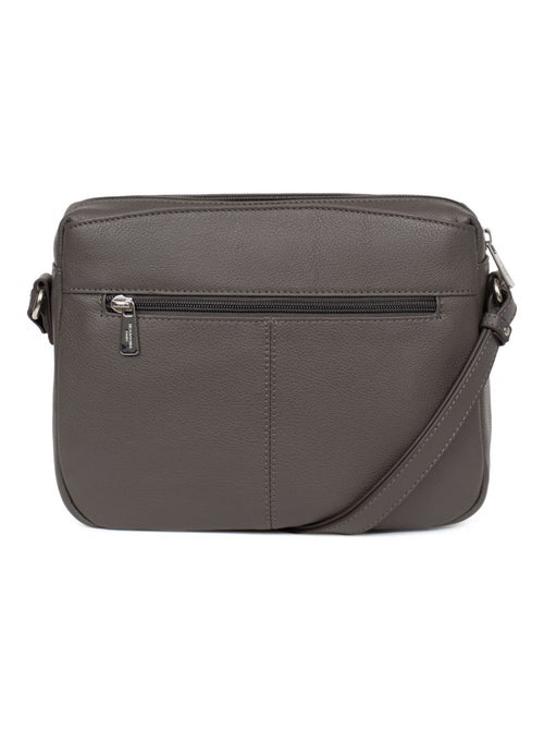 Sac porté travers  Cuir CONFORT - Kiabi