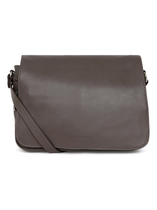 Sac porté travers  Cuir CONFORT - Kiabi