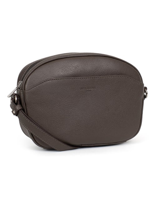 Sac porté travers  Cuir CONFORT - Kiabi