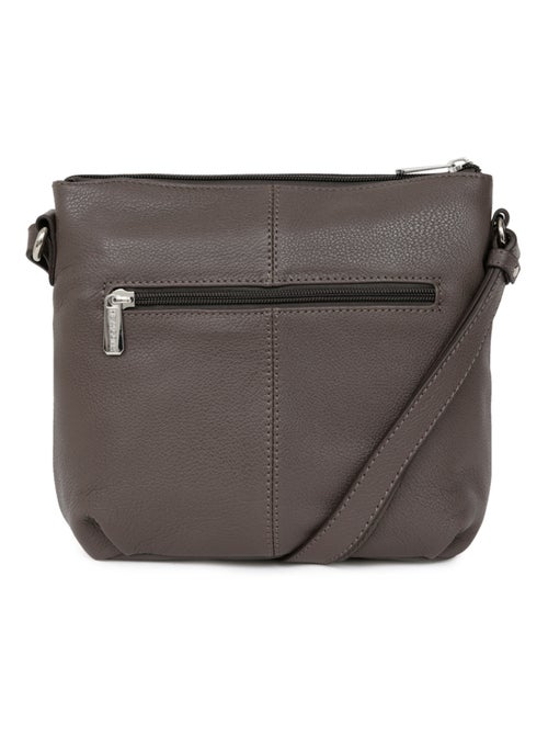 Sac porté travers  Cuir CONFORT - Kiabi