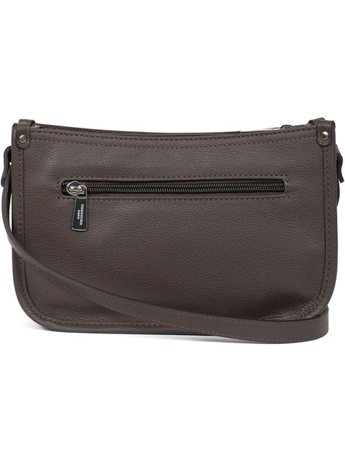 Sac porté travers  Cuir CONFORT - Kiabi