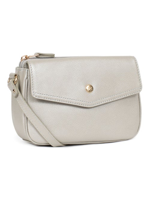 Sac porté travers  Cuir LUNA - Kiabi