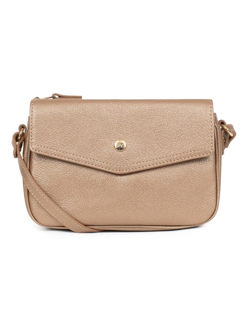 Sac porté travers  Cuir LUNA - Kiabi