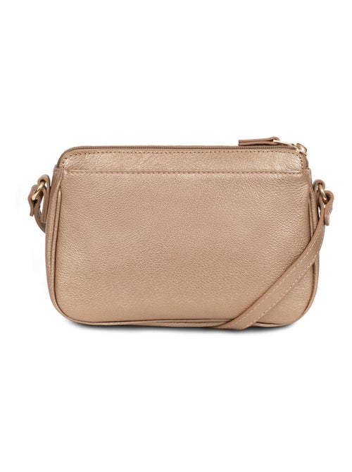 Sac porté travers  Cuir LUNA - Kiabi