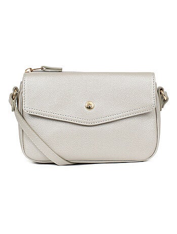 Sac porté travers cuir luna hexagona