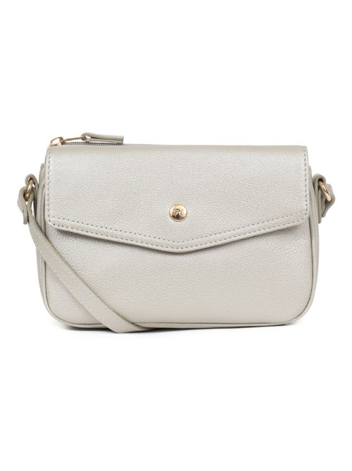 Sac porté travers cuir luna hexagona - Kiabi Sac porté travers cuir luna hexagona - Kiabi