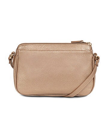 Sac porté travers cuir luna hexagona