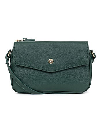 Sac porté travers cuir luna hexagona