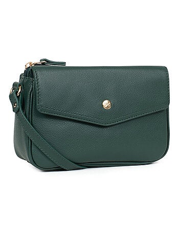 Sac porté travers cuir luna hexagona