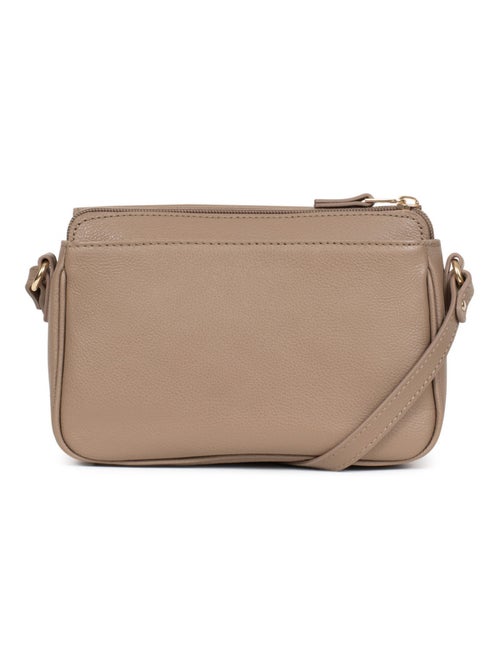 Sac porté travers  Cuir LUNA - Kiabi