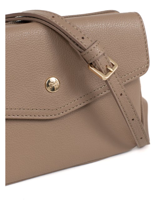 Sac porté travers  Cuir LUNA - Kiabi