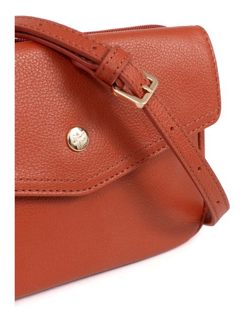 Sac porté travers  Cuir LUNA - Kiabi