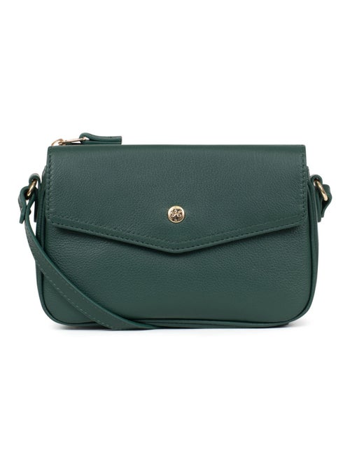 Sac porté travers  Cuir LUNA - Kiabi