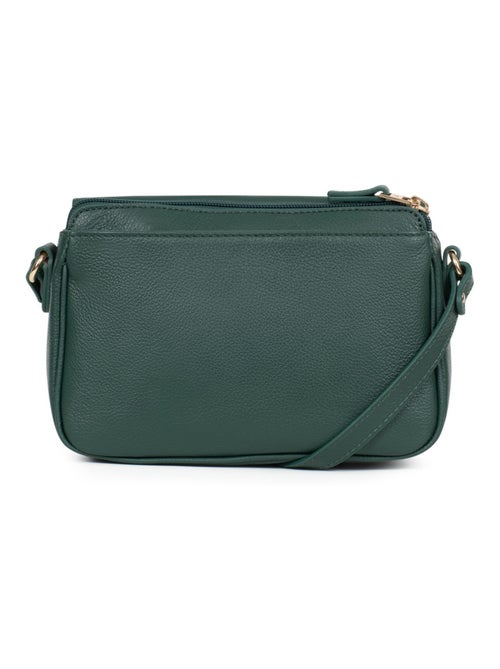 Sac porté travers  Cuir LUNA - Kiabi
