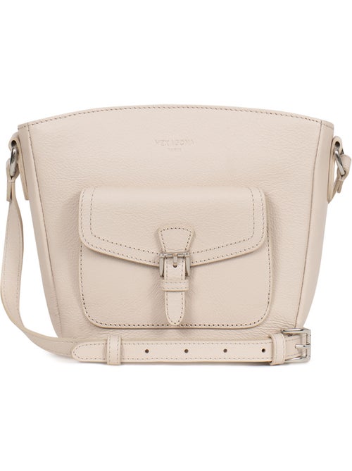 Sac porté travers  Cuir MIRABELLE - Kiabi
