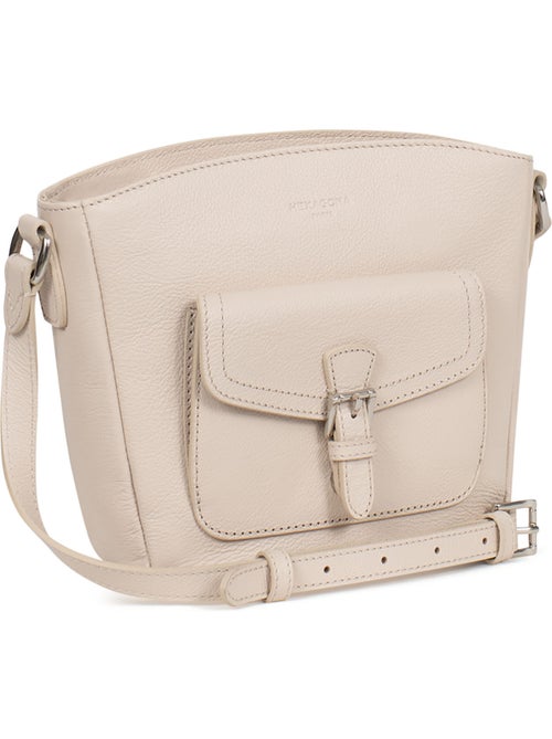 Sac porté travers  Cuir MIRABELLE - Kiabi