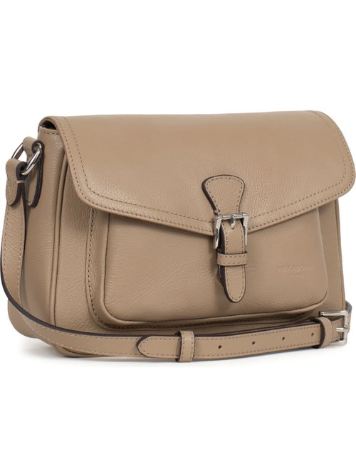 Sac porté travers  Cuir MIRABELLE - Kiabi