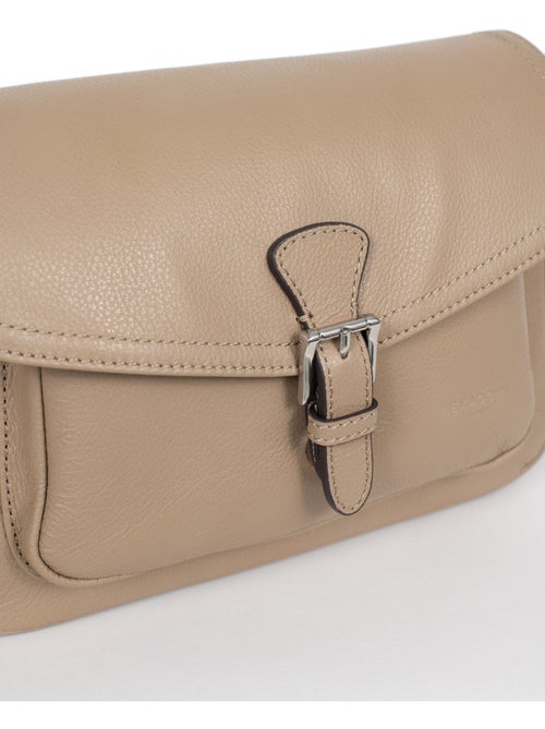 Sac porté travers  Cuir MIRABELLE - Kiabi
