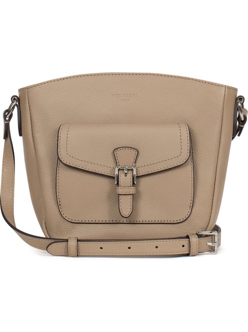 Sac porté travers  Cuir MIRABELLE - Kiabi
