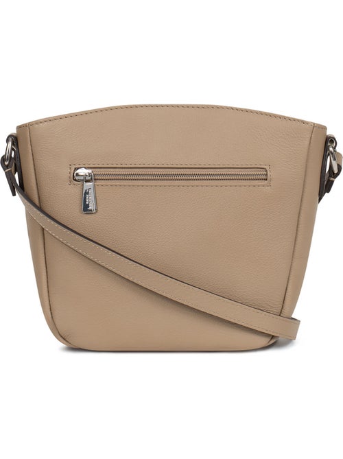 Sac porté travers  Cuir MIRABELLE - Kiabi
