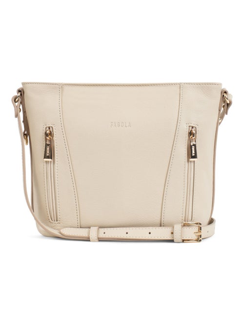 Sac porté travers Cuir Preta Femme - Kiabi