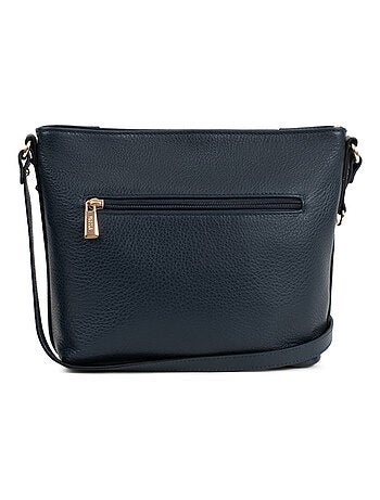 Sac porté travers Cuir Preta Femme Nos meilleurs cuirs | FAGOLA