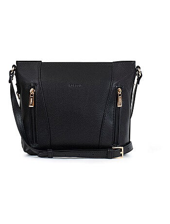 Sac porté travers Cuir Preta Femme Nos meilleurs cuirs | FAGOLA