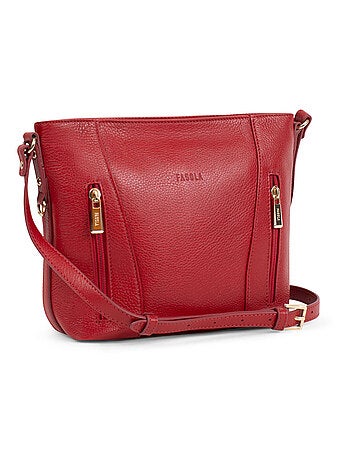 Sac porté travers Cuir Preta Femme Nos meilleurs cuirs | FAGOLA