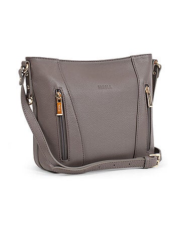 Sac porté travers Cuir Preta Femme Nos meilleurs cuirs | FAGOLA