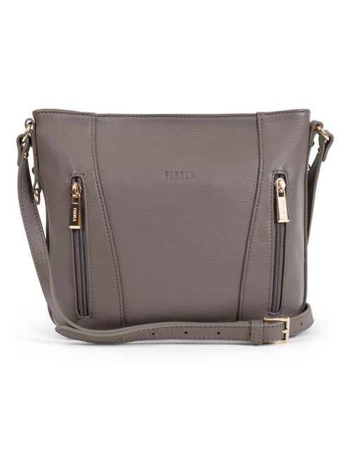 Sac porté travers Cuir Preta Femme Nos meilleurs cuirs  | FAGOLA - Kiabi