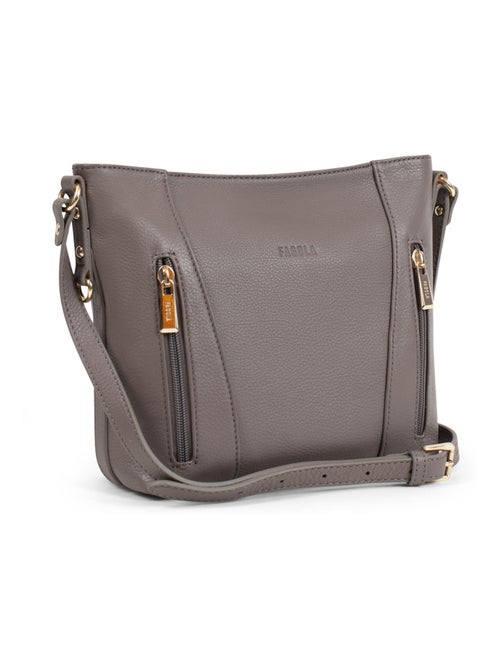 Sac porté travers Cuir Preta Femme Nos meilleurs cuirs  | FAGOLA - Kiabi