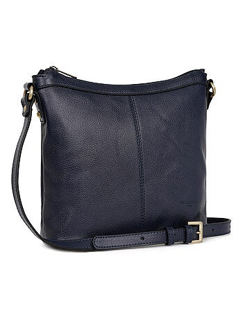 Sac porté travers Cuir RÉPUBLIQUE