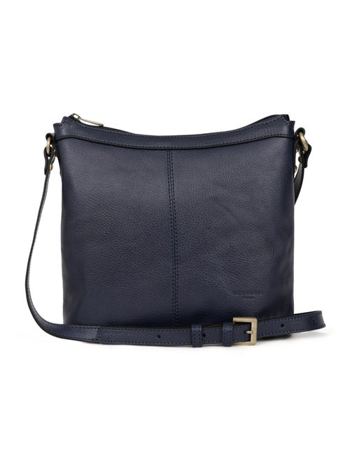 Sac porté travers  Cuir RÉPUBLIQUE - Kiabi