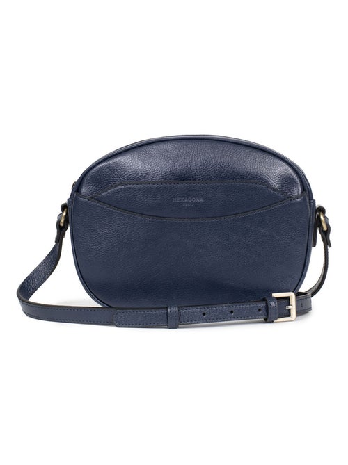 Sac porté travers  Cuir RÉPUBLIQUE - Kiabi
