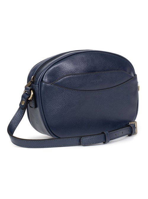 Sac porté travers  Cuir RÉPUBLIQUE - Kiabi