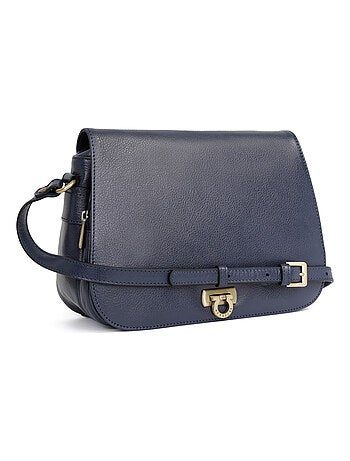 Sac porté travers Cuir RÉPUBLIQUE