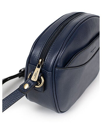 Sac porté travers cuir république hexagona